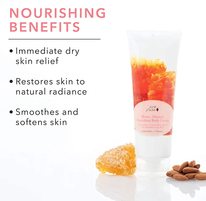 100% Pure Nourishing Body Cream in Coconut, Honey, Blood Orange, Vanilla Bean and Lavender Scents - Image 7