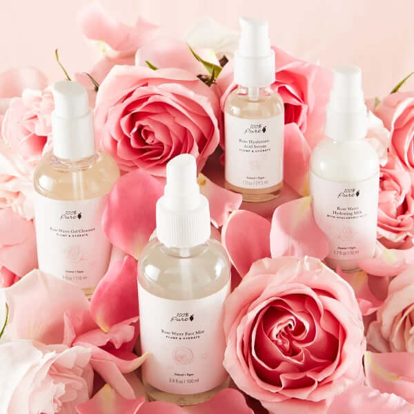100% Pure - Rose & Hyaluronic Acid Serum - Image 4