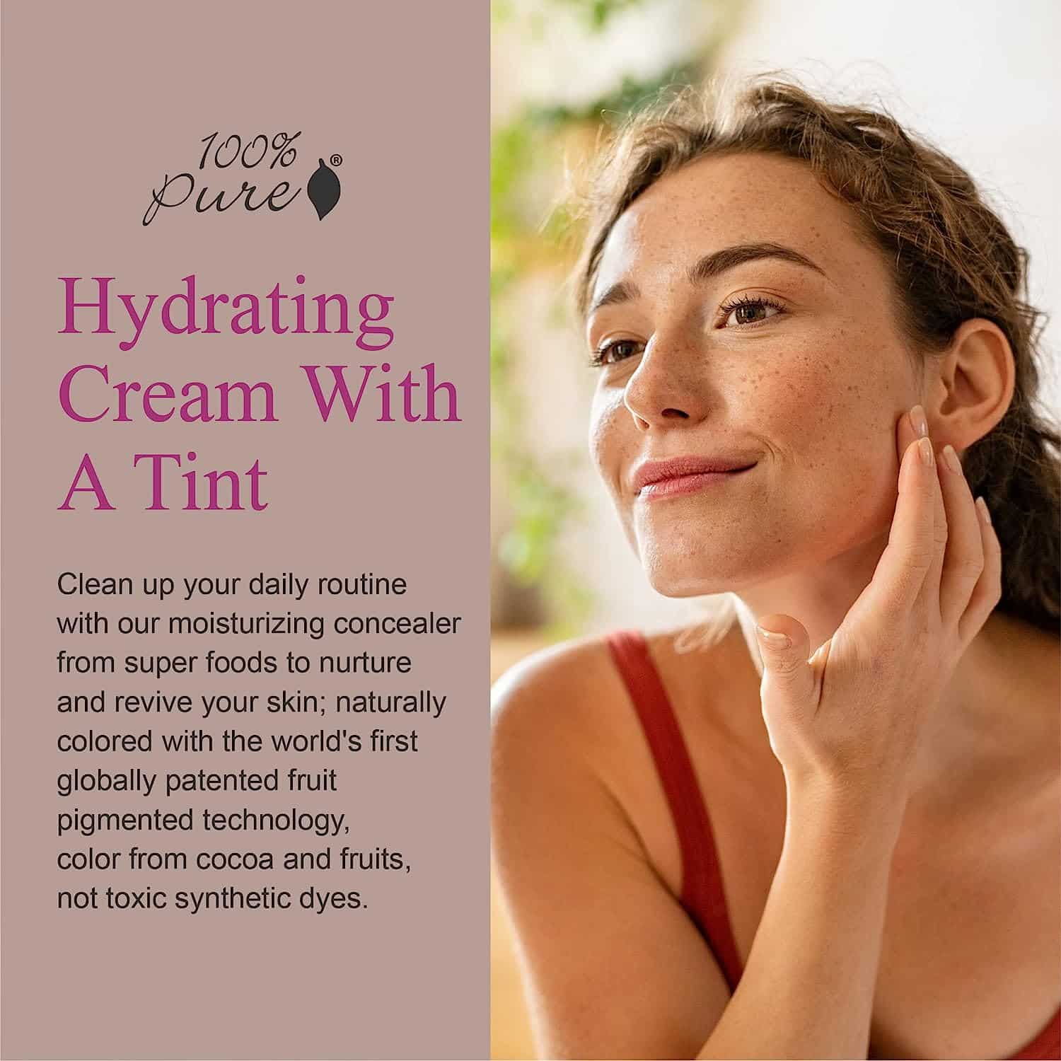 100% Pure - Tinted Moisturizer Anti-Aging Makeup - Image 3