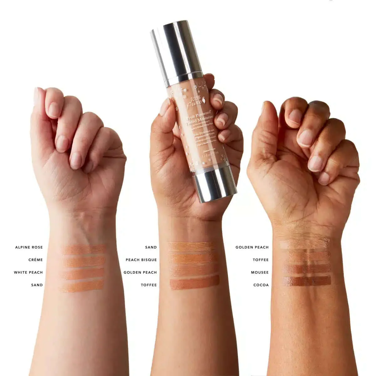 100% Pure - Tinted Moisturizer Anti-Aging Makeup - Image 4