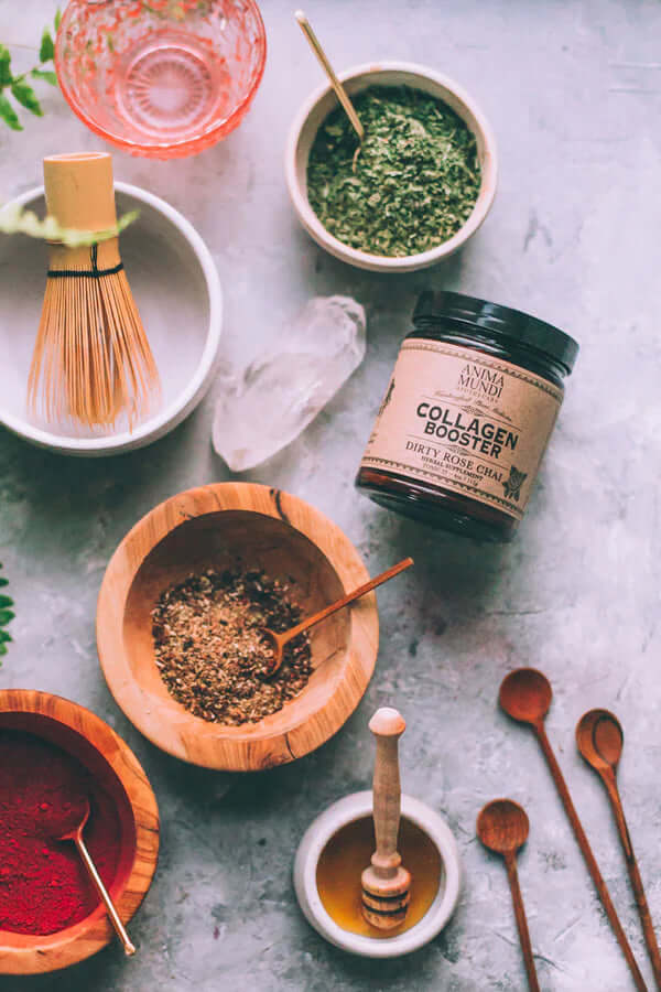 Anima Mundi COLLAGEN BOOSTER Dirty Rose Chai | Plant-Based Elixir for Youthful Glow - Image 6