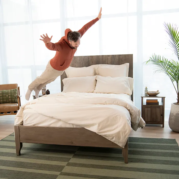 Naturepedic 300 TC Percale Duvet and Sham Set - Image 5