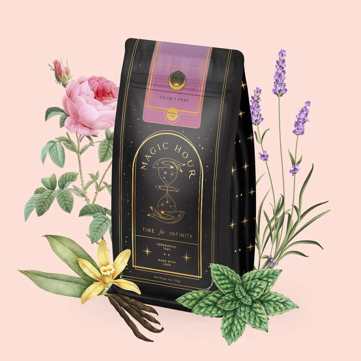 Magic Hour Child's Pose™ Herbal Adaptogen Tea for Sleep & Restful Calm - Image 3