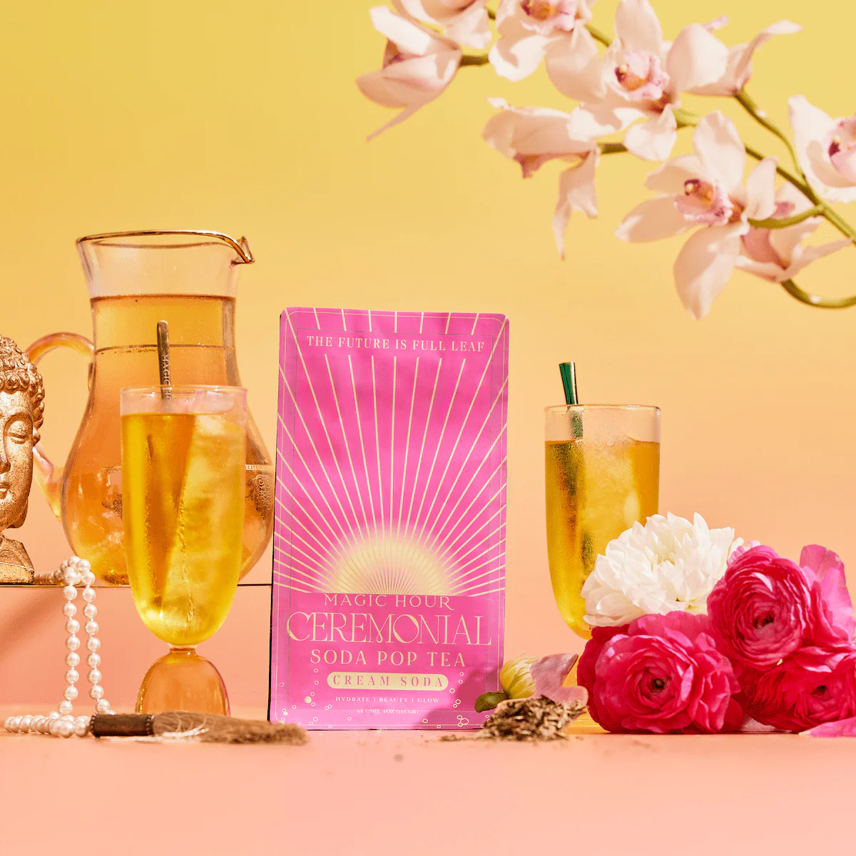 Magic Hour Cream Soda White Tea: Ceremonial Soda Tea - Image 4