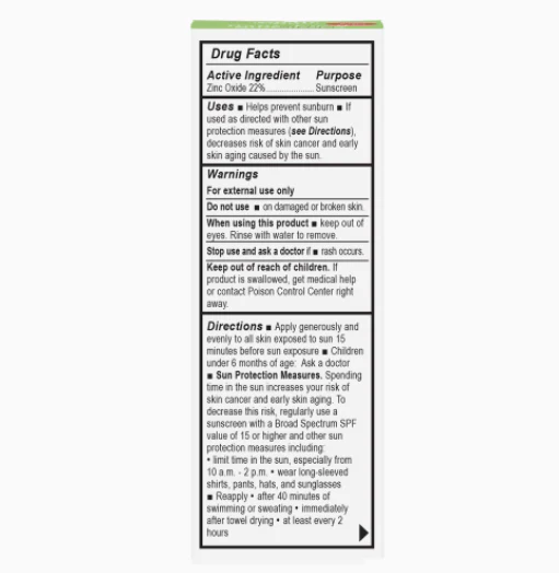 Earth Mama Organics - Baby Mineral Sunscreen Stick SPF40 - Image 3
