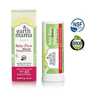 Earth Mama Organics - Baby Mineral Sunscreen Stick SPF40 - Image 5
