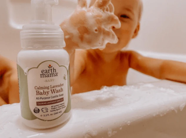 Earth Mama Organics - Calming Lavender Baby Wash - Image 3