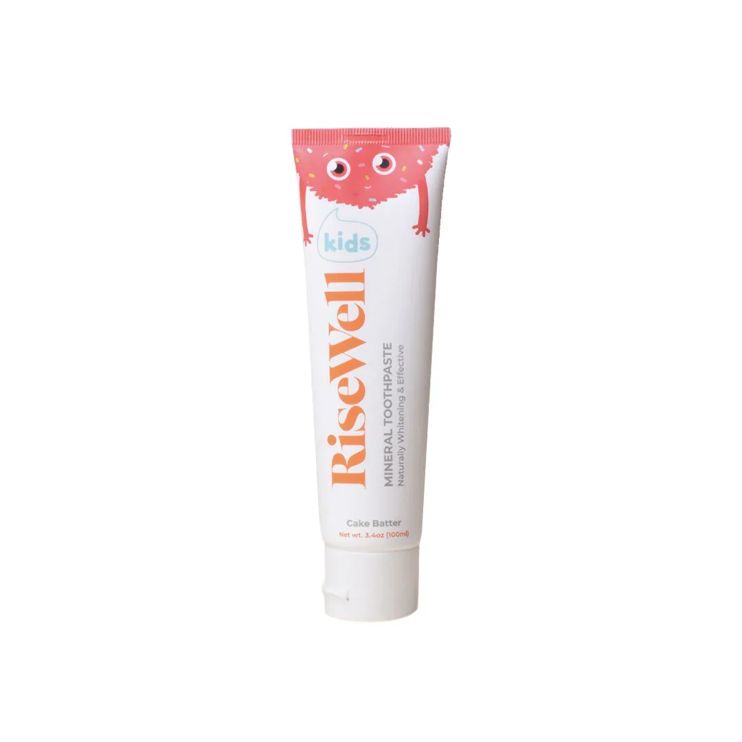 Family Wellness Duo: RiseWell Mineral Toothpaste Set For Kids & Adult - Image 3