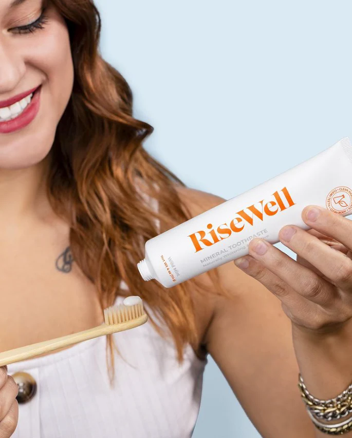 Family Wellness Duo: RiseWell Mineral Toothpaste Set For Kids & Adult - Image 4
