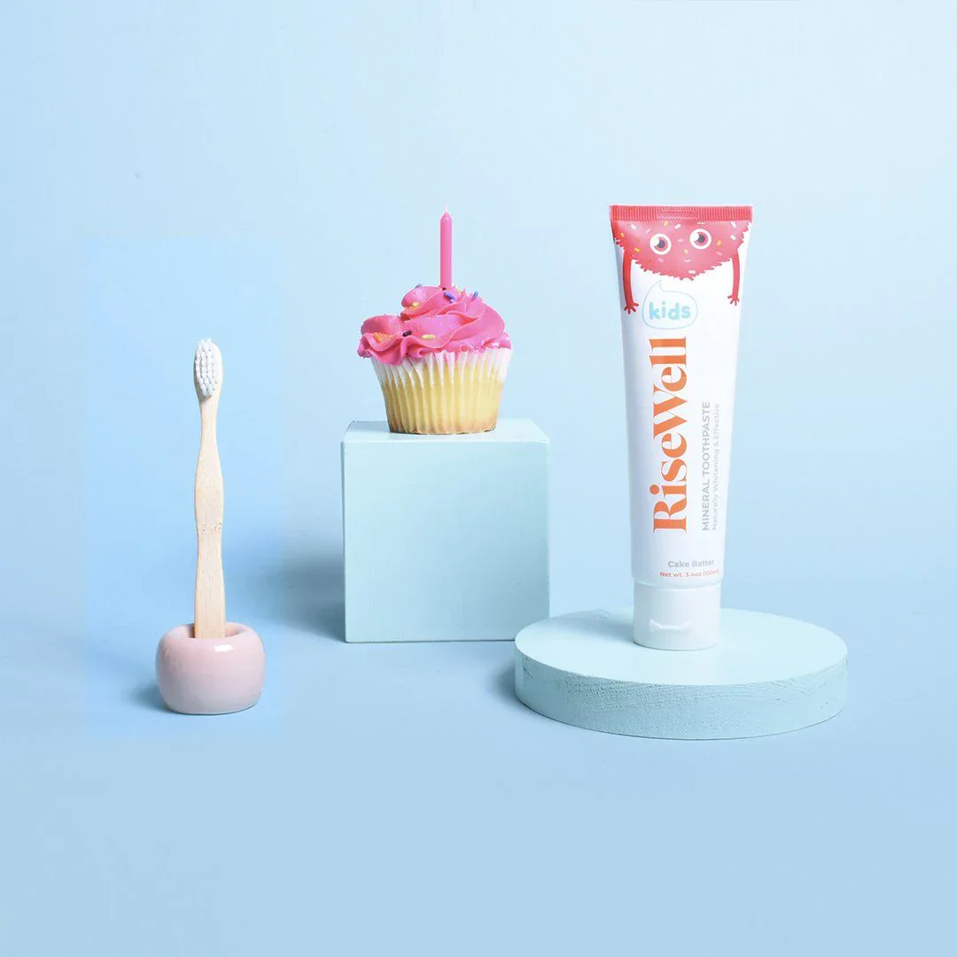 Family Wellness Duo: RiseWell Mineral Toothpaste Set For Kids & Adult - Image 8