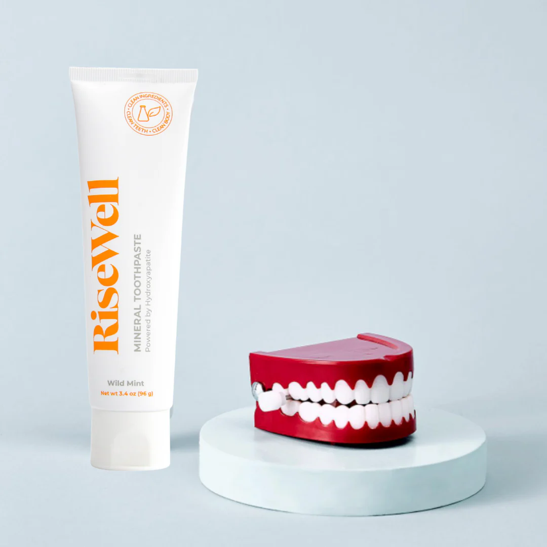 Family Wellness Duo: RiseWell Mineral Toothpaste Set For Kids & Adult - Image 9