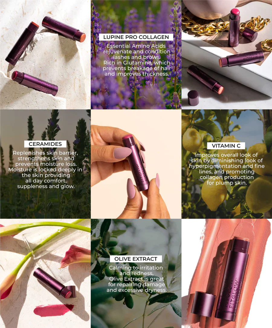 Fitglow Beauty Cloud Collagen Lipstick + Cheek Balm - Image 9