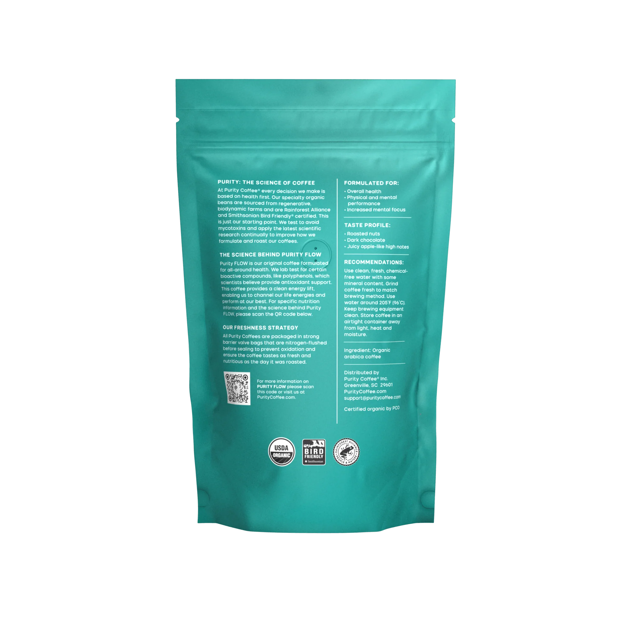 Purity FLOW: Original Medium Roast Whole Bean Coffee - Image 3