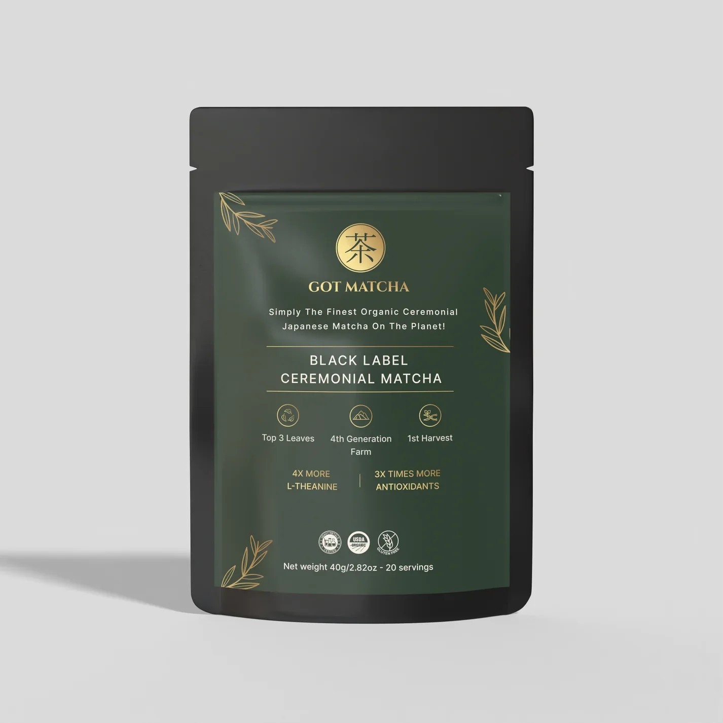 Got Matcha - Black Label Organic Ceremonial Matcha - Image 3