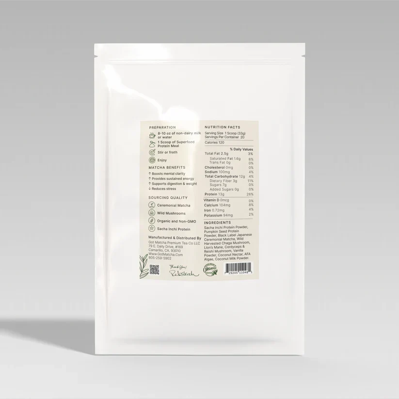 Got Matcha Superfood Protein Meal - Image 4
