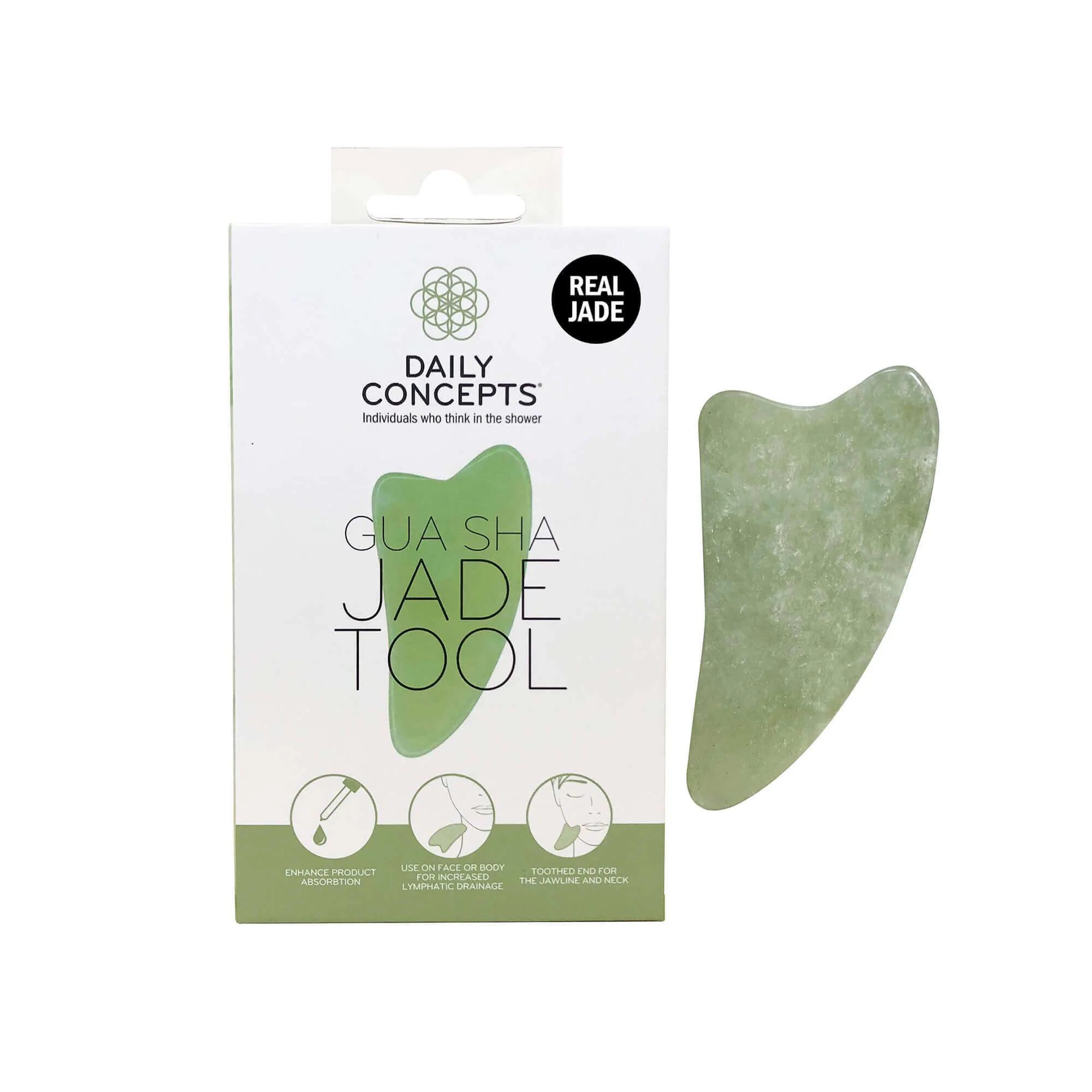 Jade Gua Sha Facial Tool - Image 6