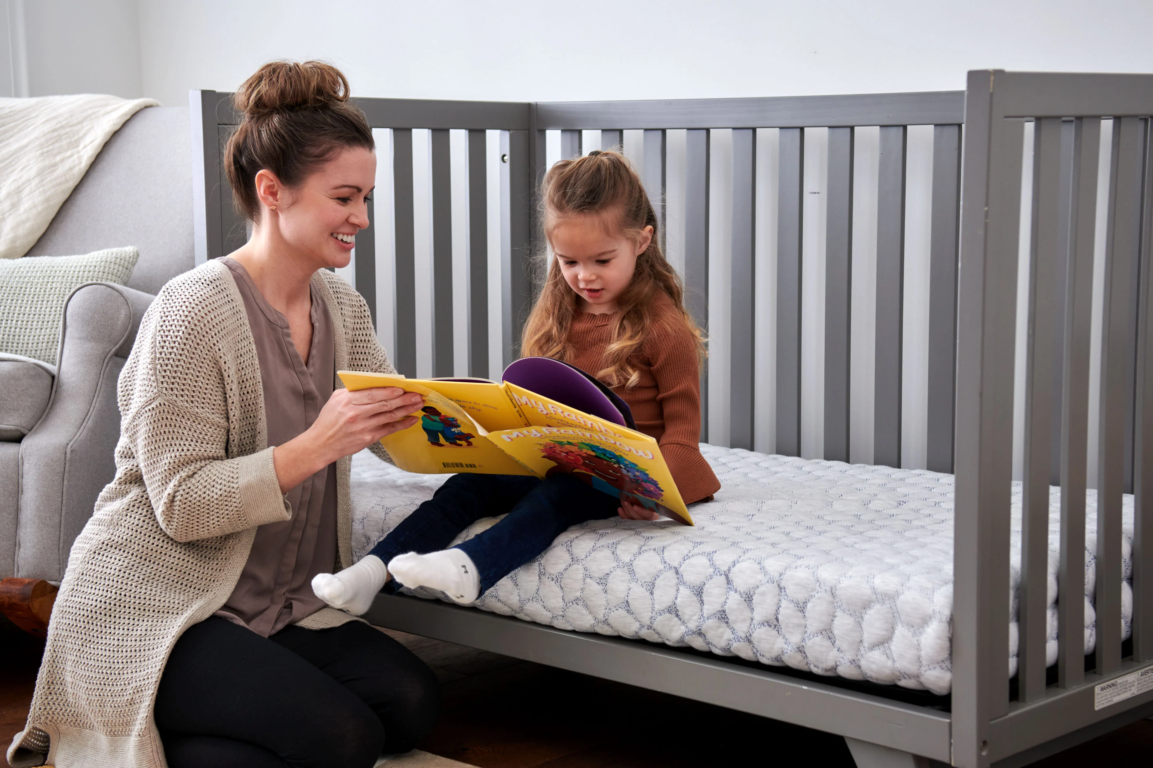 Lullaby Earth Gentle Start Breathable Crib Mattress - Image 12