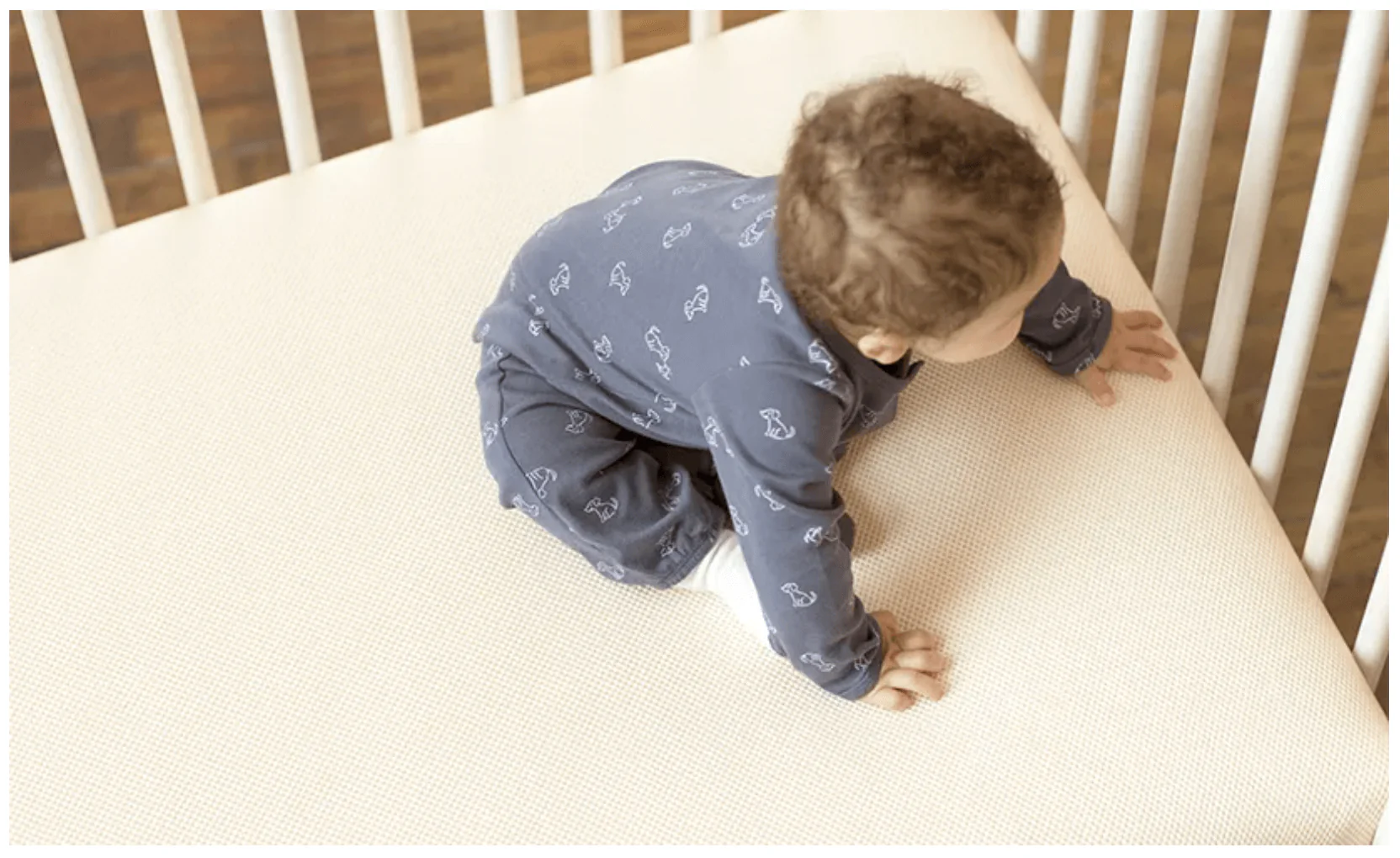 Naturepedic Organic BREATHABLE Baby Crib Mattress - Image 3