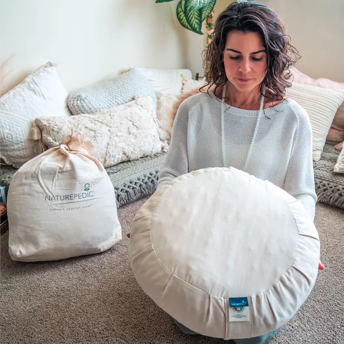 Naturepedic Organic Meditation Pillows - Image 4