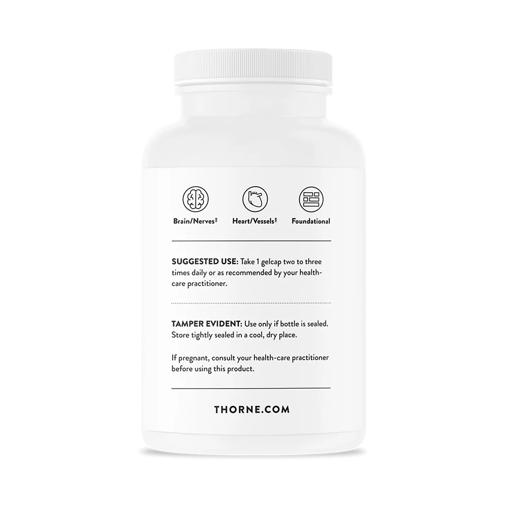 Thorne Omega-3 with CoQ10 - Image 2