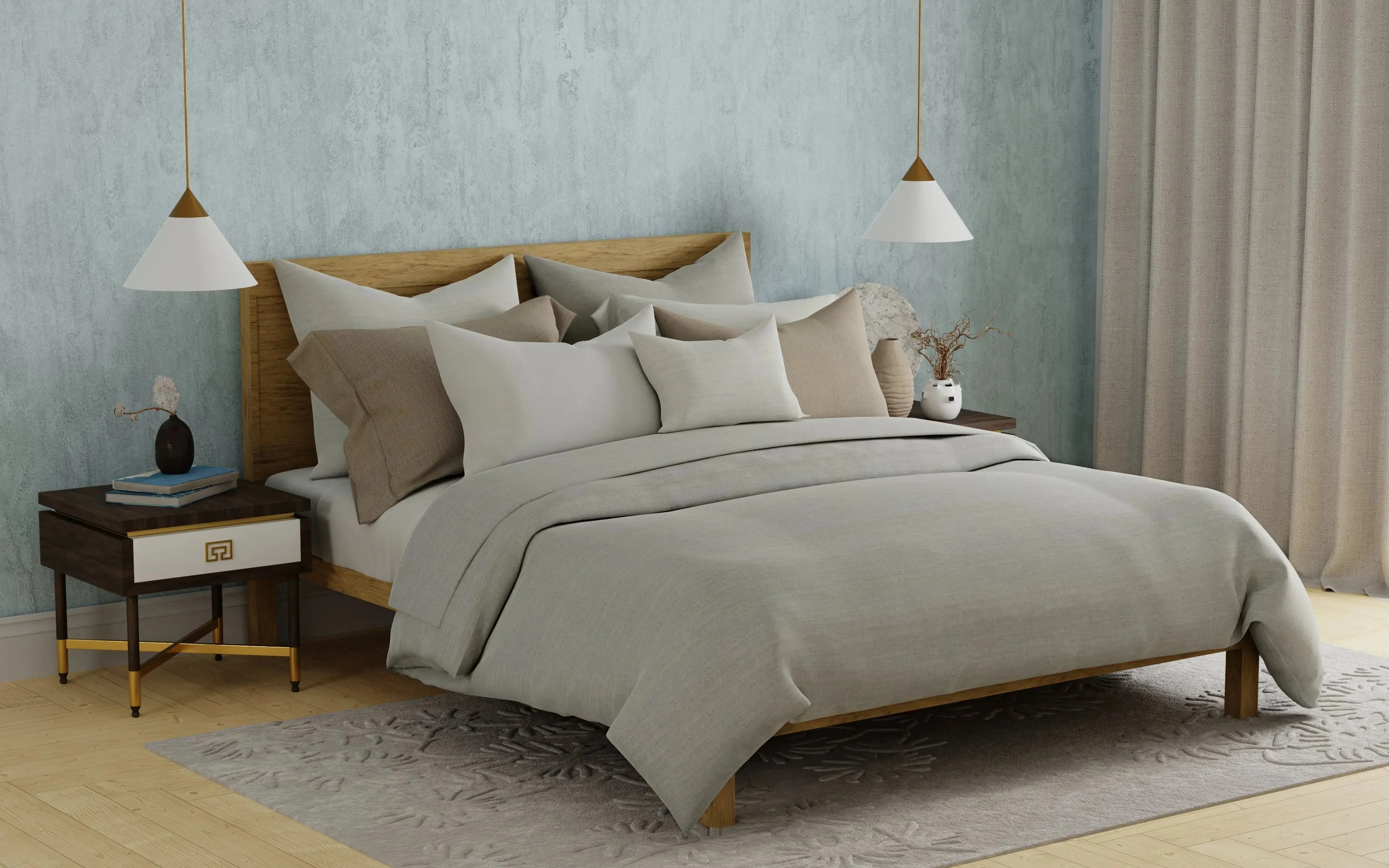 Delilah Home Organic Cotton Bed Sheet Collection - Image 15