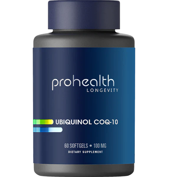 Prohealth Longevity Ubiquinol CoQ-10 - 100 mg, 60 softgels