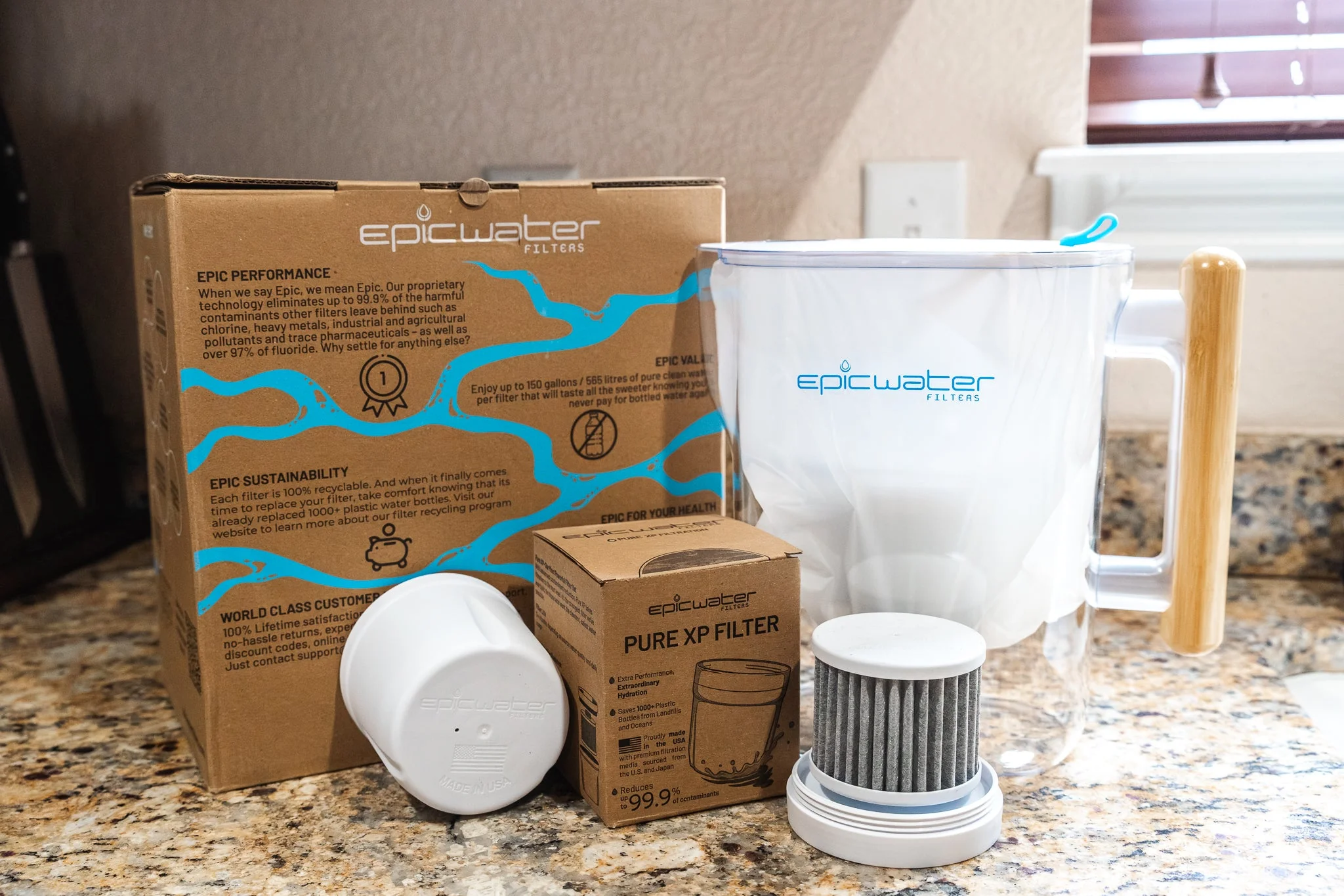 Epic Water Pure XP Pitcher | Reduces Fluoride, PFAS, & Parasites - Image 6