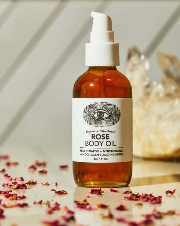 Anima Mundi ROSE BODY OIL Collagen Boosting + Moisturizing - Image 4