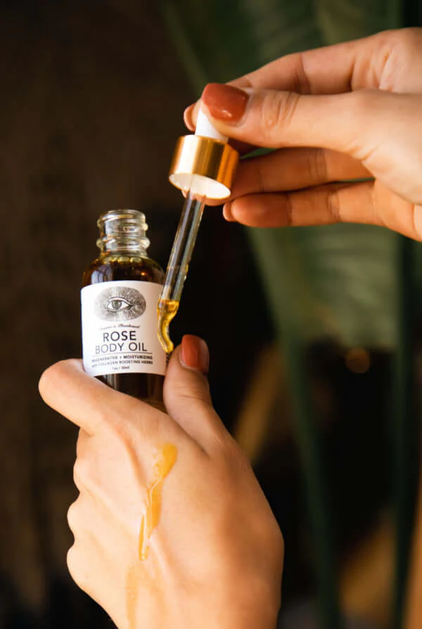 Anima Mundi ROSE BODY OIL Collagen Boosting + Moisturizing - Image 6