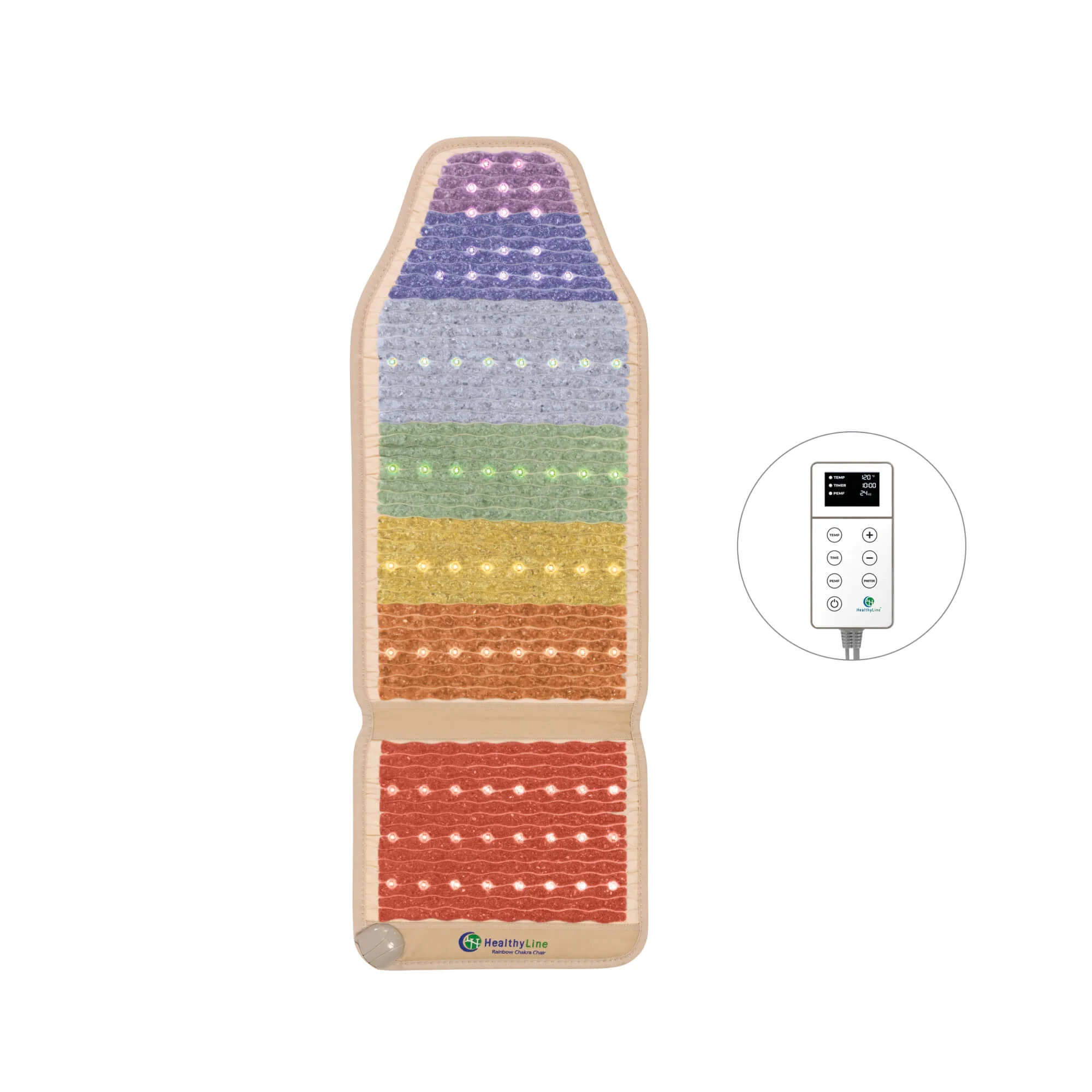 The Rainbow Chakra Series | PEMF Infrared Heating Mats - Image 28