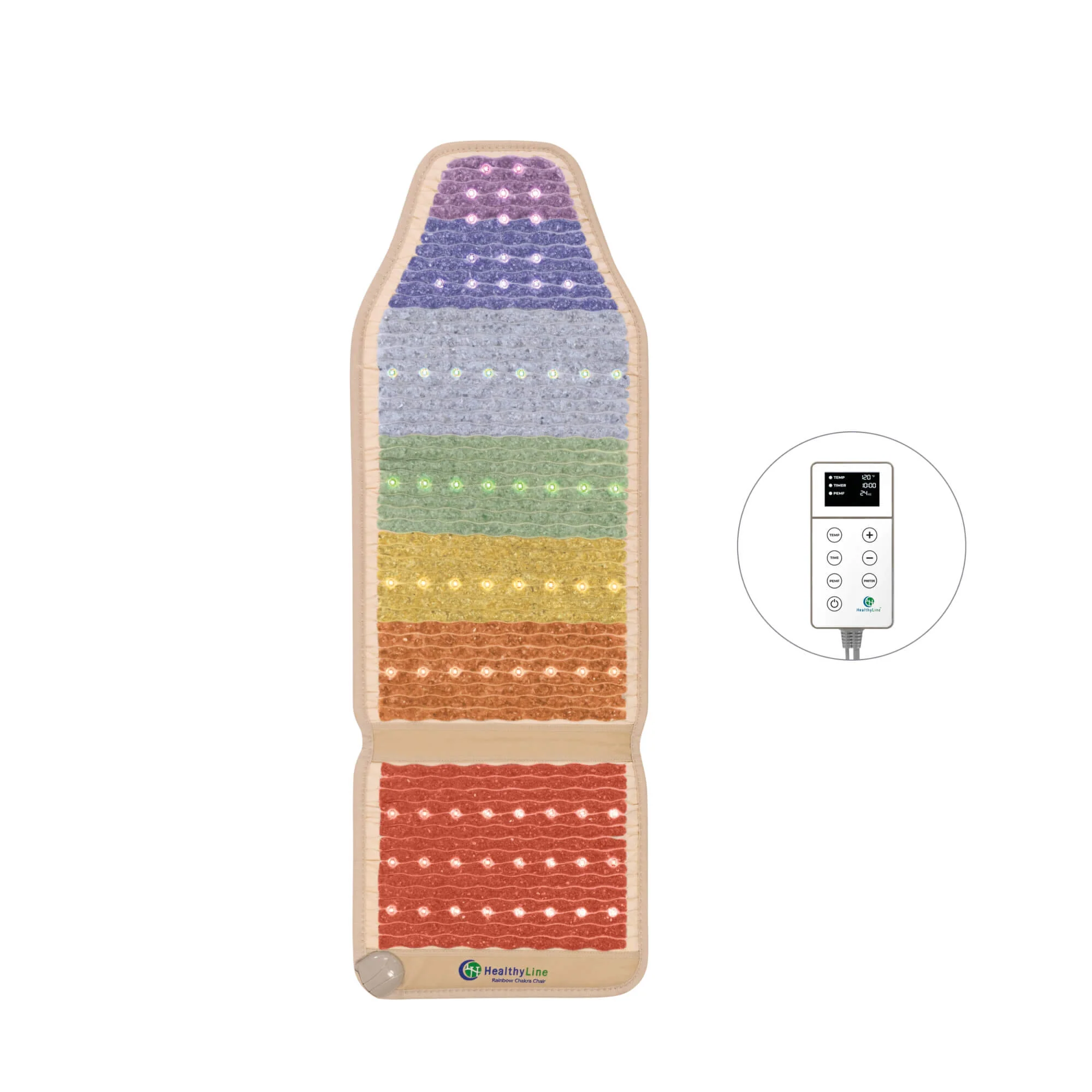 The Rainbow Chakra Series | PEMF Infrared Heating Mats - Image 29