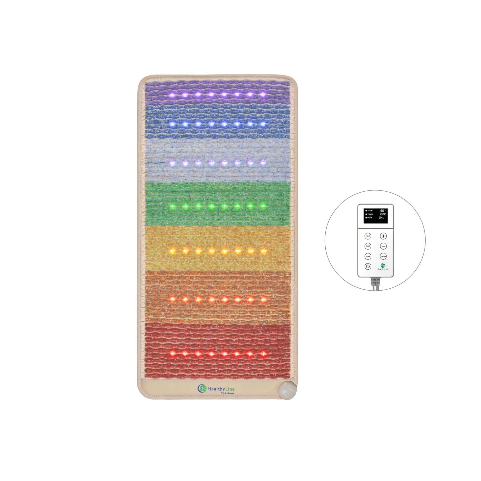 The Rainbow Chakra Series | PEMF Infrared Heating Mats - Image 30