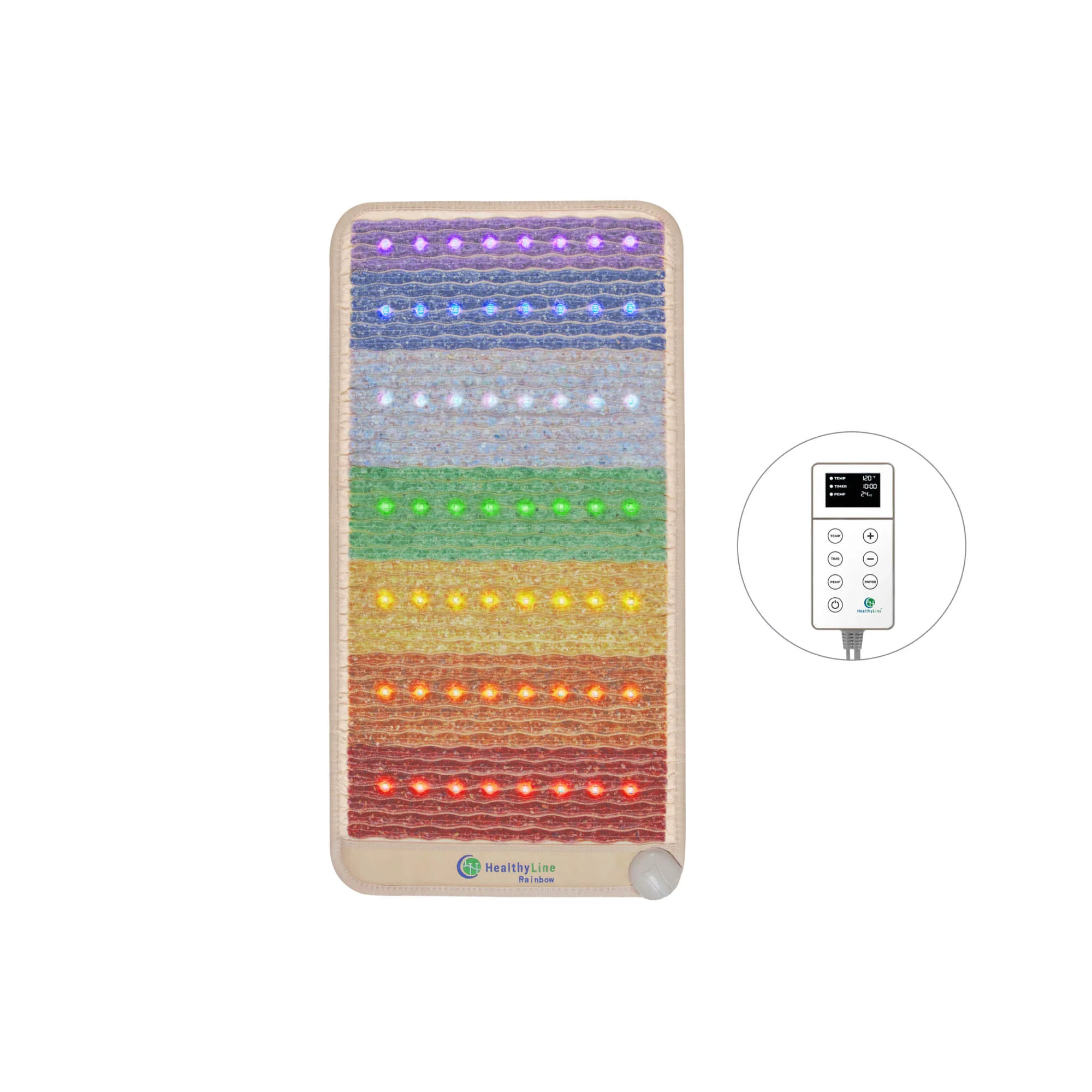 The Rainbow Chakra Series | PEMF Infrared Heating Mats - Image 31
