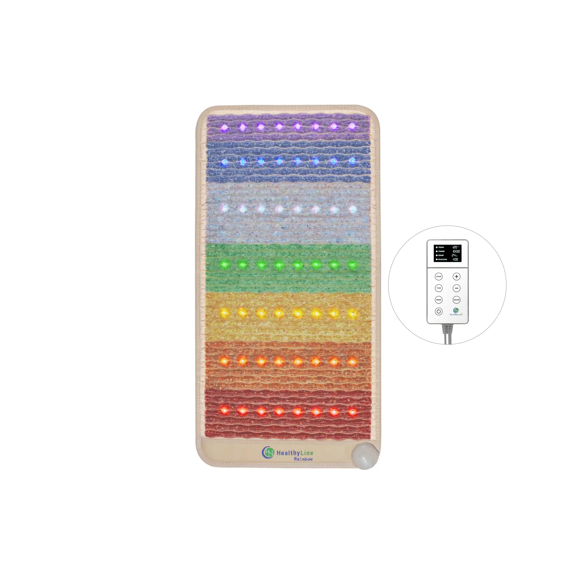 The Rainbow Chakra Series | PEMF Infrared Heating Mats - Image 36