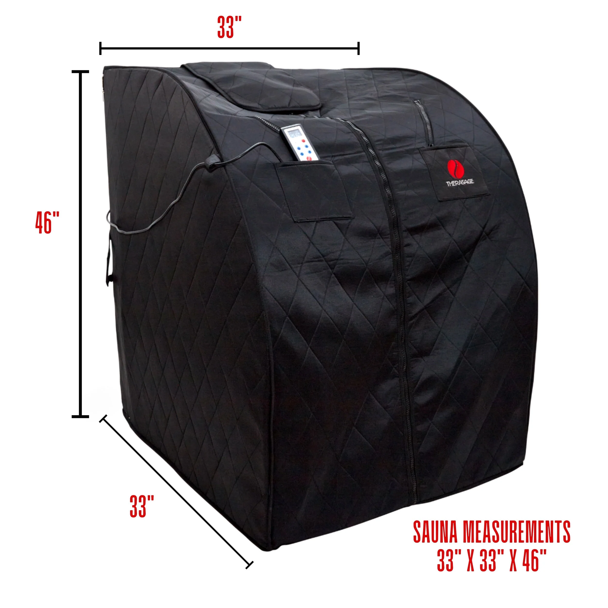 Thera360 PLUS Personal Sauna Black - Image 6