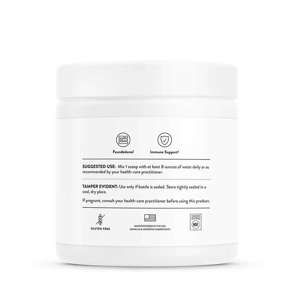 Thorne High Potency Vitamin C (formerly Buffered C Powder) - Image 8