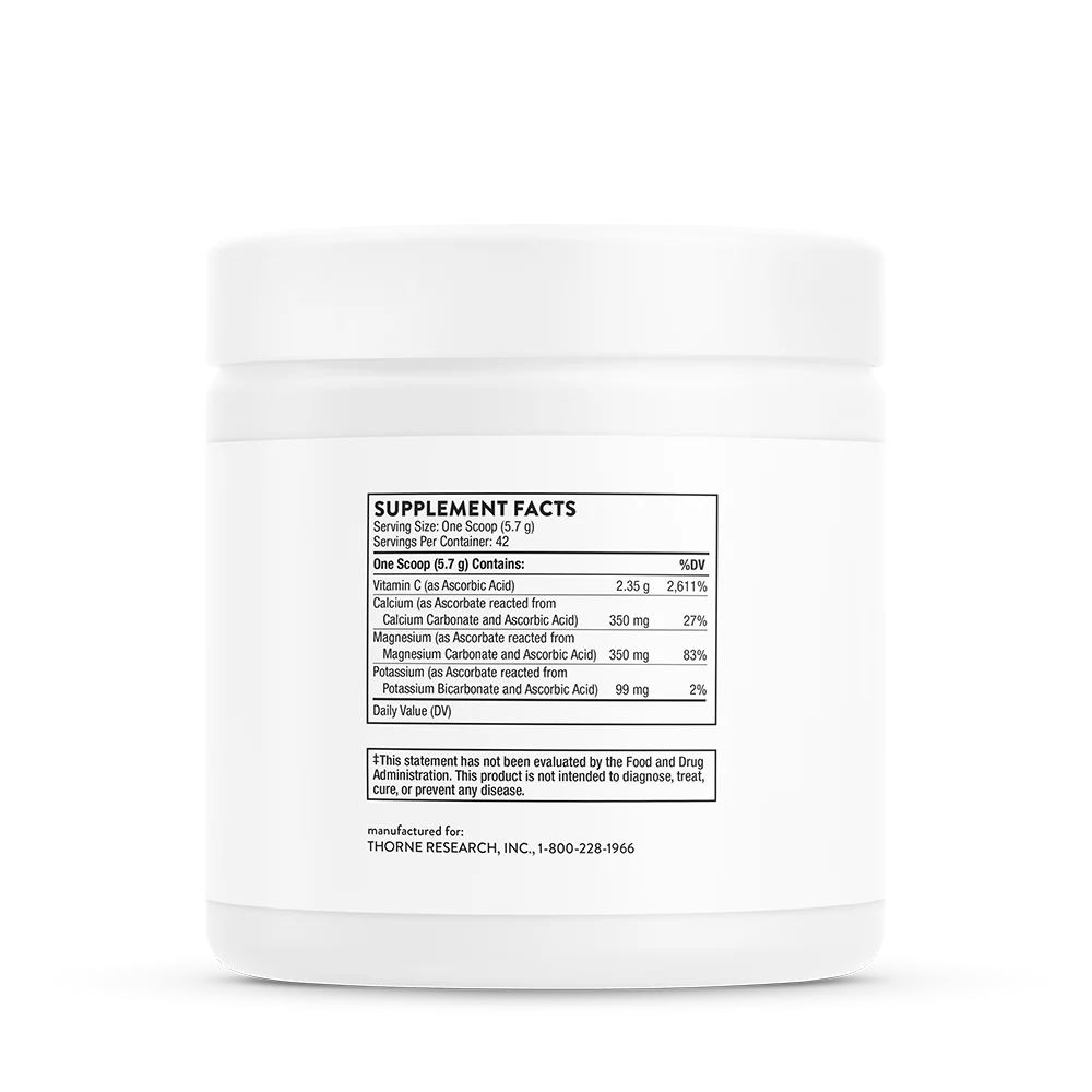 Thorne High Potency Vitamin C (formerly Buffered C Powder) - Image 9