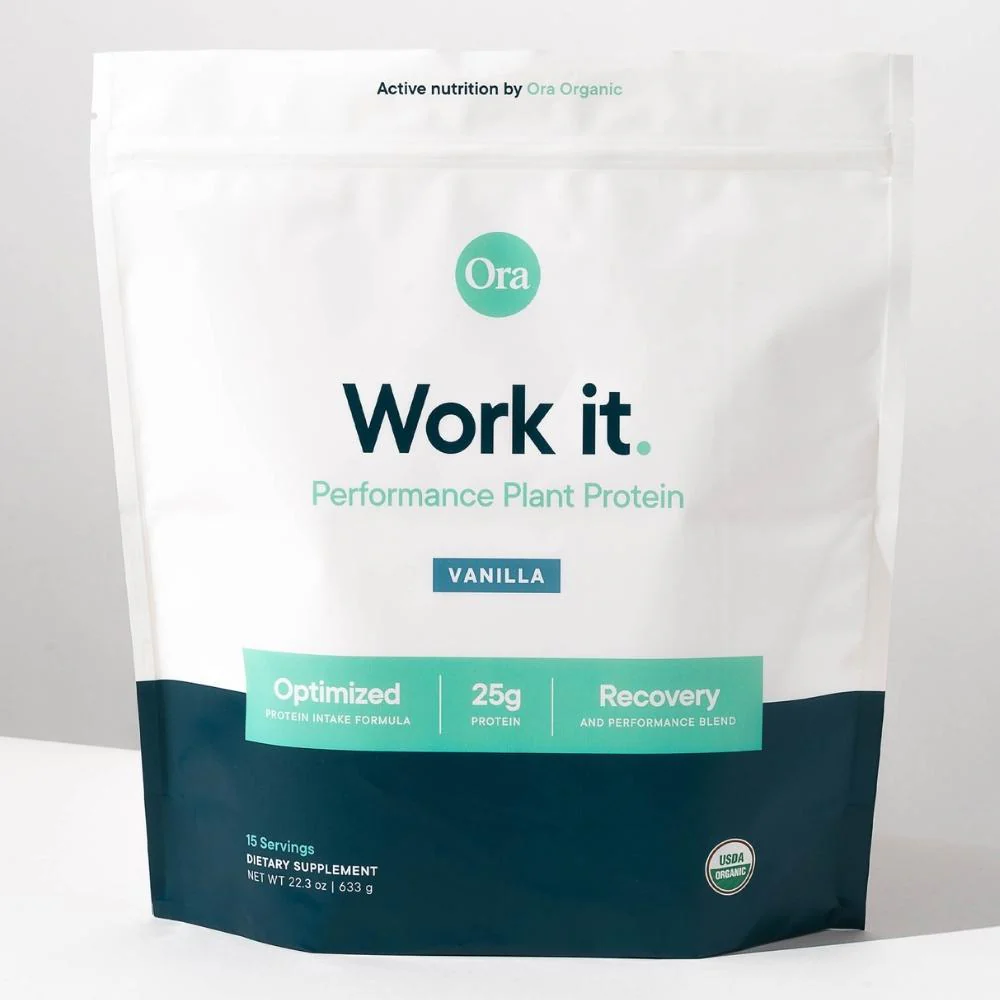 Ora Organic Work It: Performance Plant Protein Powder - Image 3