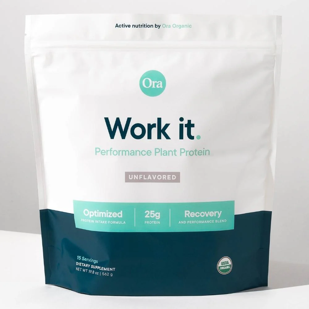 Ora Organic Work It: Performance Plant Protein Powder - Image 4